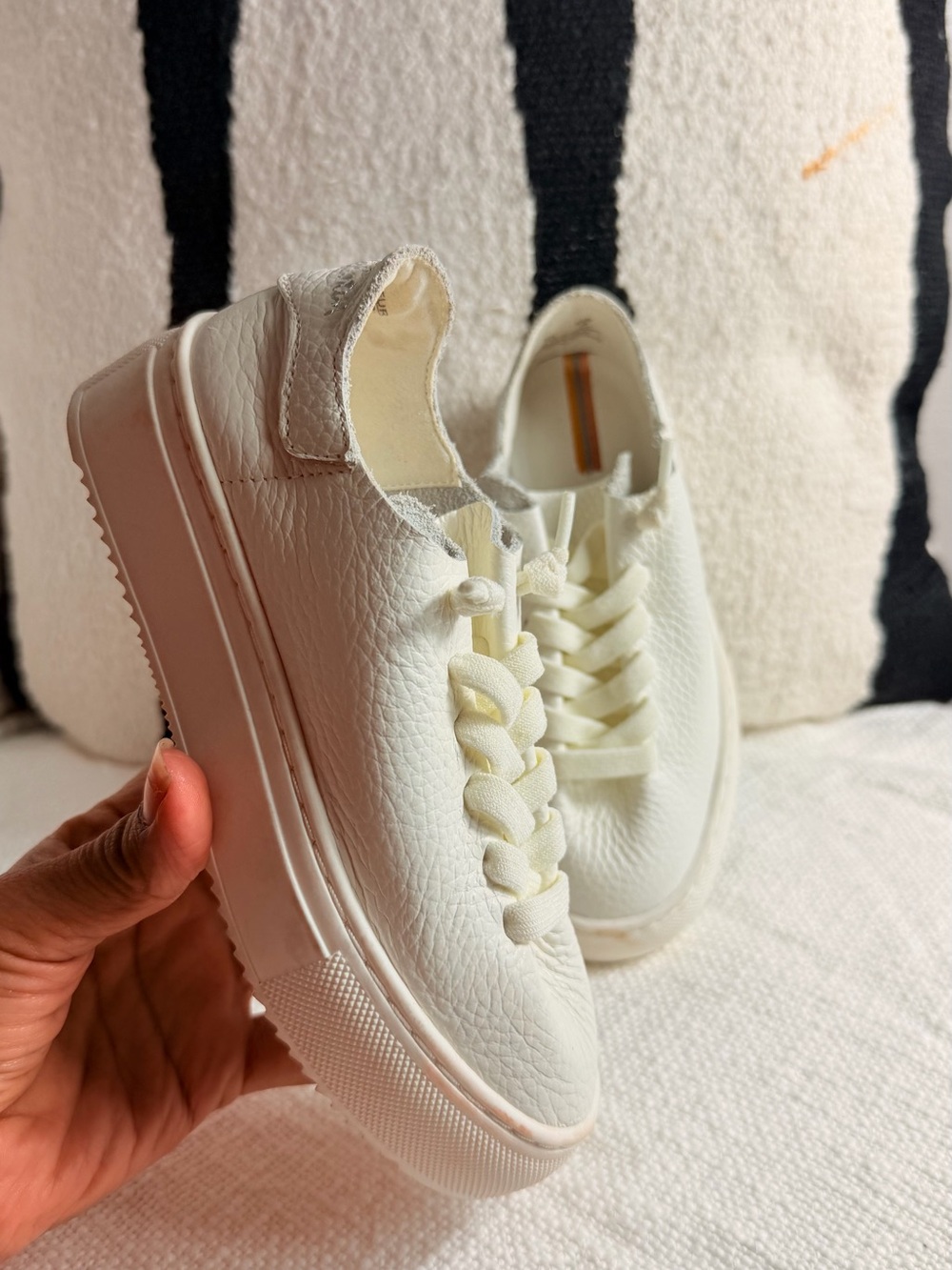 Sam Edelman Poppy leather sneakers kids